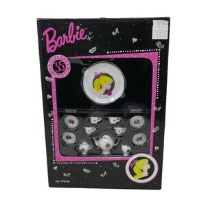 Chilton 1994 35th Anniversary Barbie Miniature Nostalgic China Tea Set